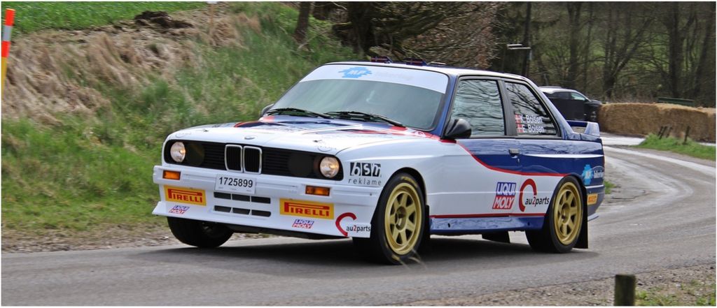 Kim Boisen & Emilie Boisen i den flotte BMW M3
(Foto: Allan Post)